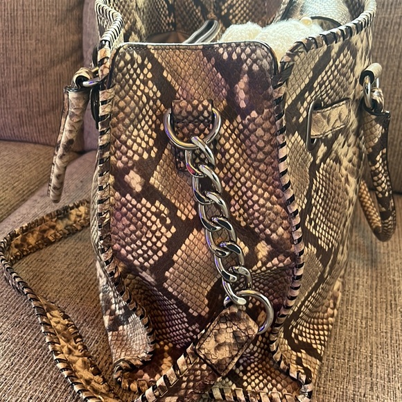Michael Kors Snakeskin Purse - Picture 4 of 10